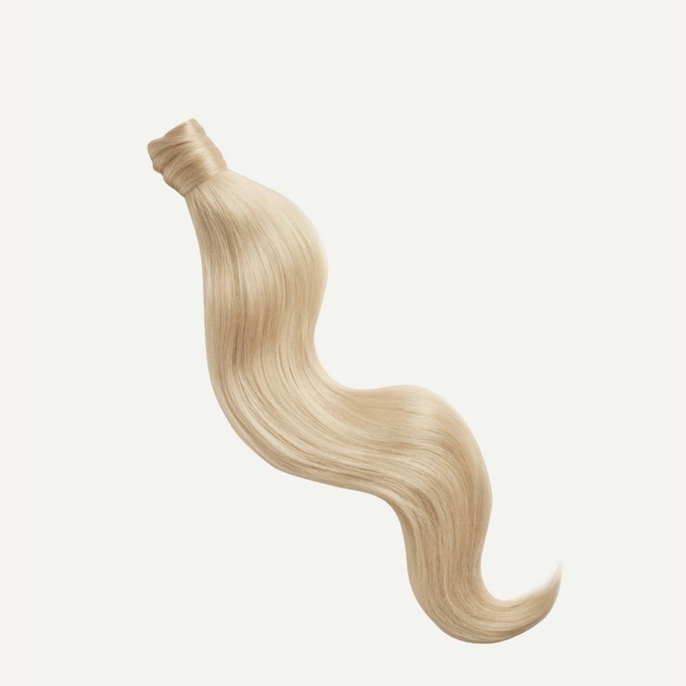 ASH BLONDE LUXYHAIR CLIP IN PONYTAIL Human Hair